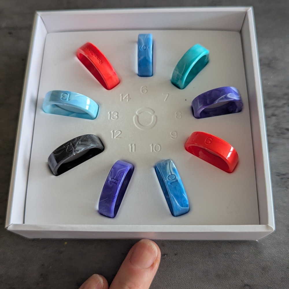 Colorful Silicone Ring Set